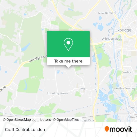 Craft Central map