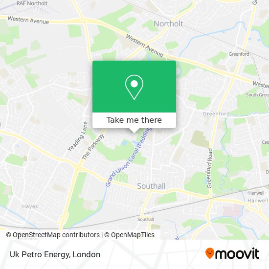 Uk Petro Energy map