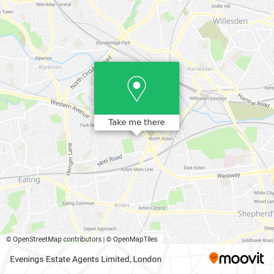 Evenings Estate Agents Limited map