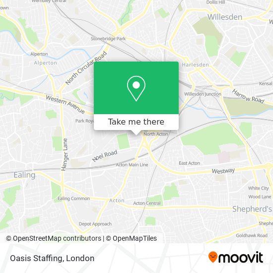 Oasis Staffing map