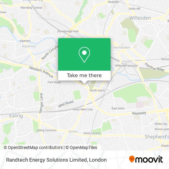 Randtech Energy Solutions Limited map