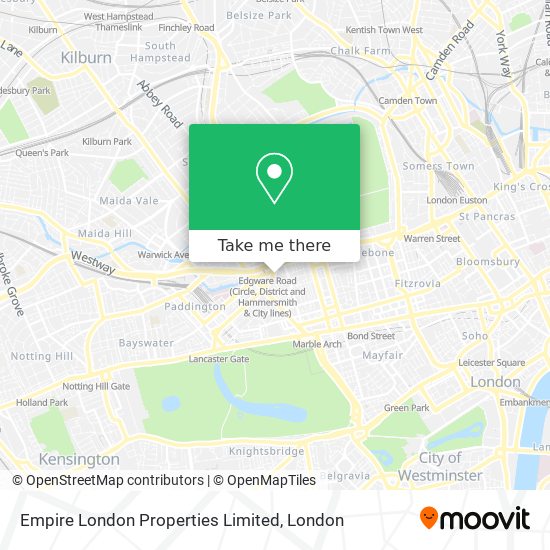 Empire London Properties Limited map
