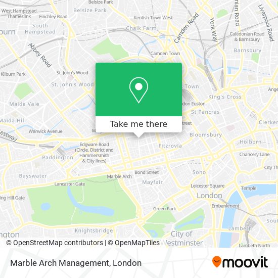 Marble Arch Management map