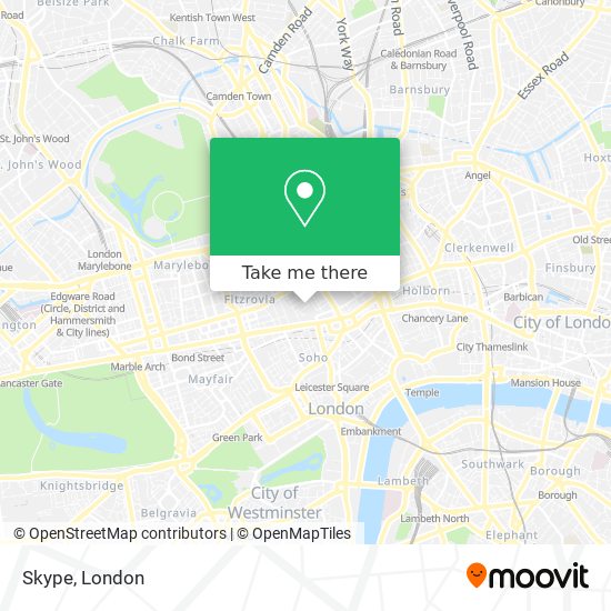 Skype map