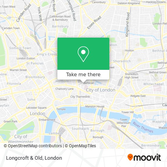 Longcroft & Old map