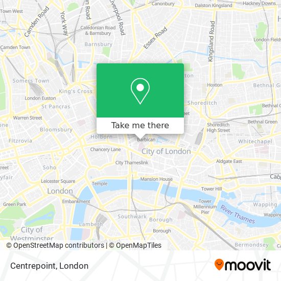 Centrepoint map