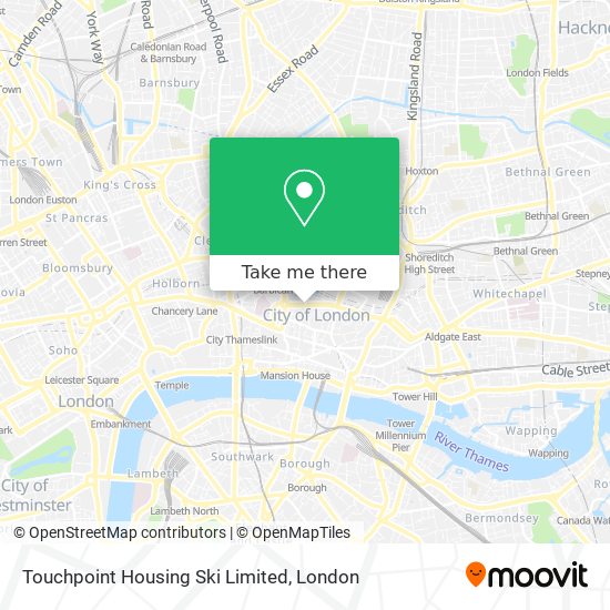 Touchpoint Housing Ski Limited map