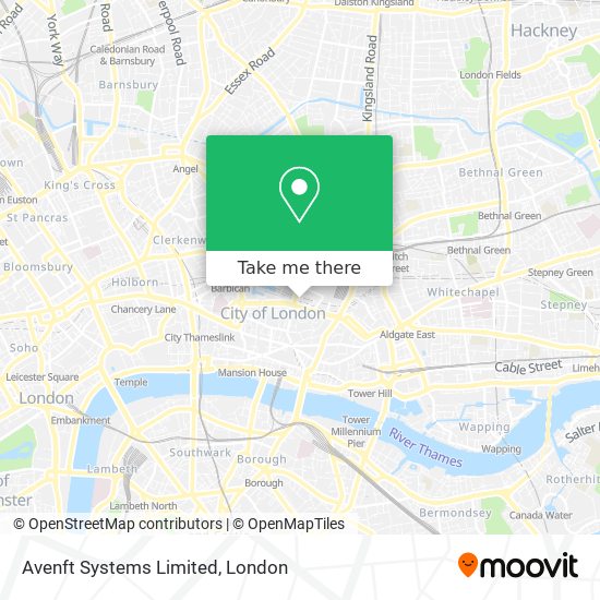 Avenft Systems Limited map