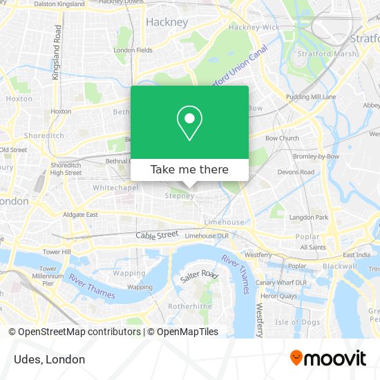 Udes map