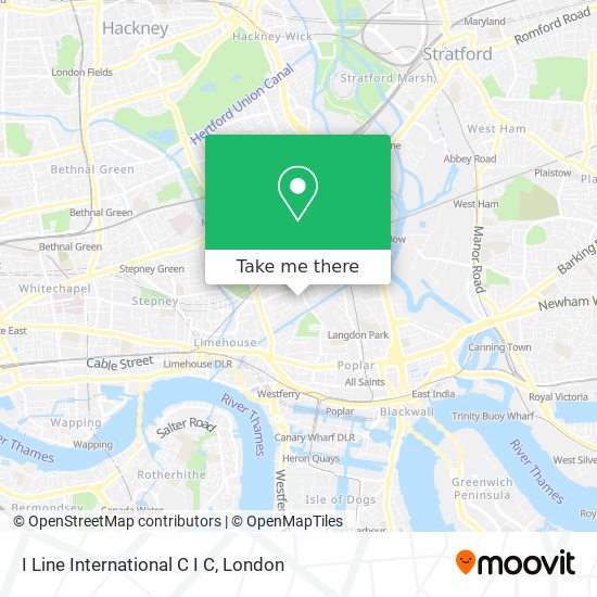 I Line International C I C map