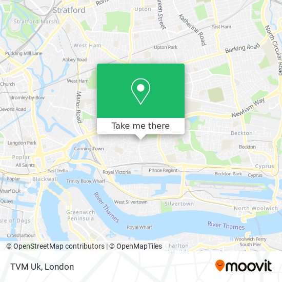 TVM Uk map