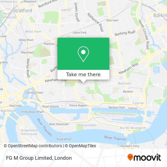 FG M Group Limited map