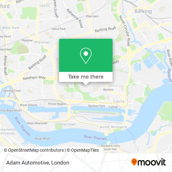Adam Automotive map