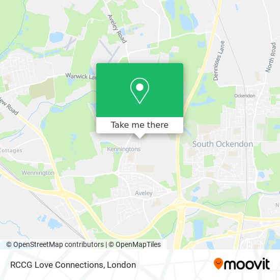 RCCG Love Connections map