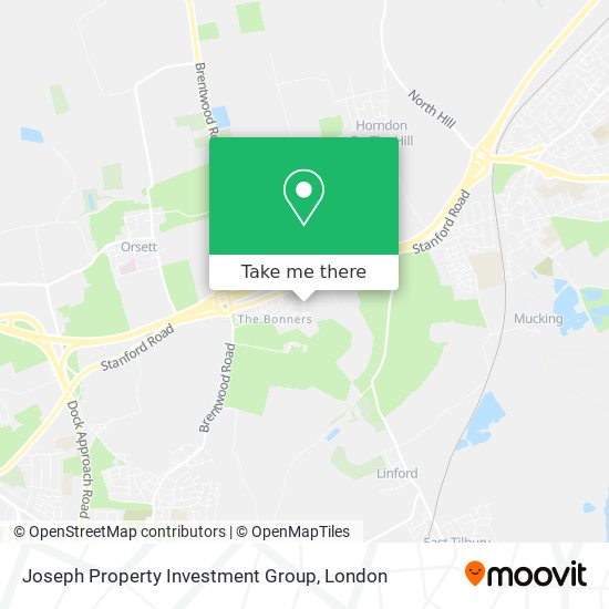 Joseph Property Investment Group map