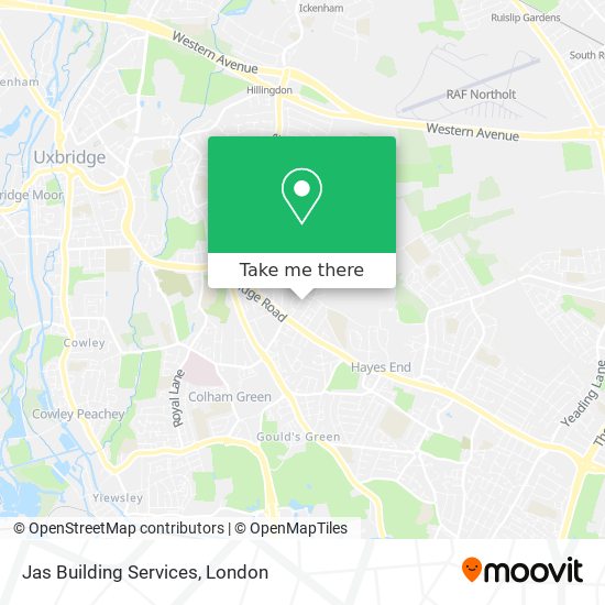 Jas Building Services map