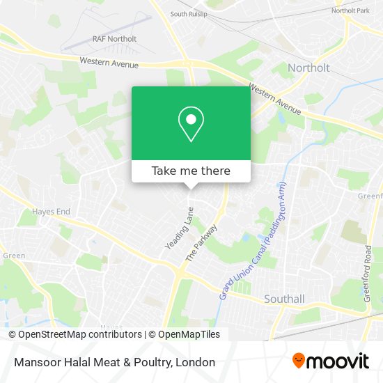 Mansoor Halal Meat & Poultry map
