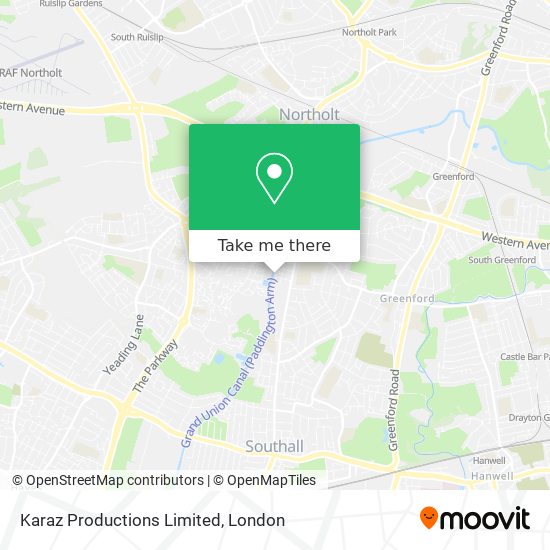 Karaz Productions Limited map