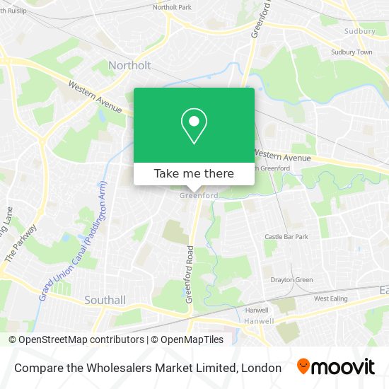 Compare the Wholesalers Market Limited map