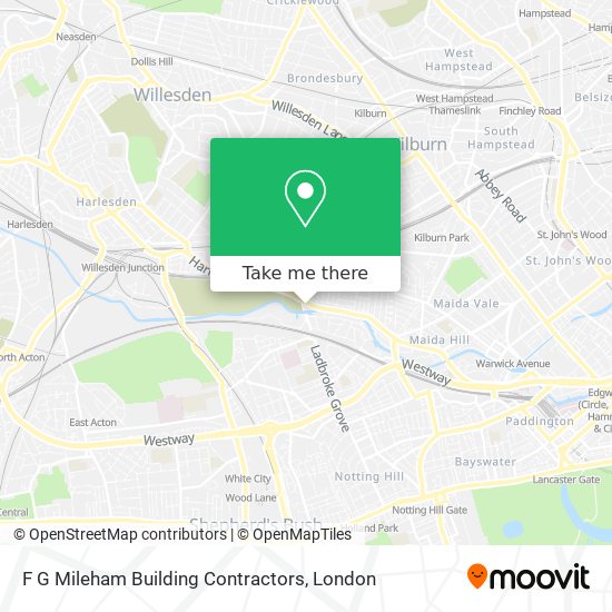 F G Mileham Building Contractors map