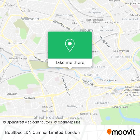 Boultbee LDN Cumnor Limited map
