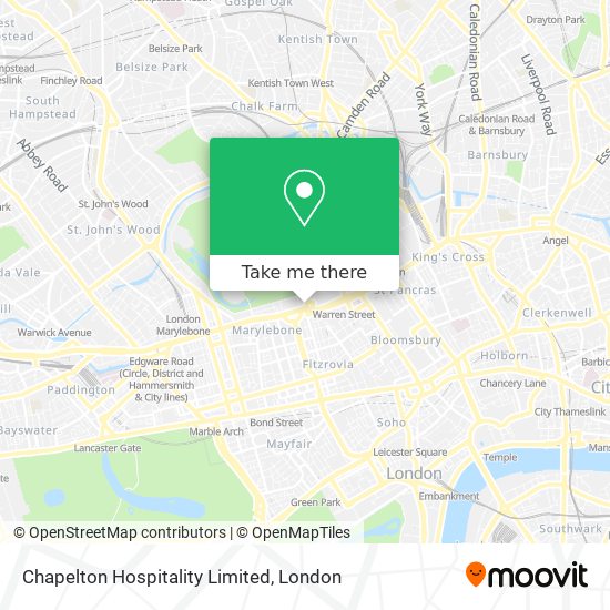 Chapelton Hospitality Limited map