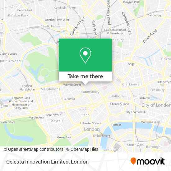 Celesta Innovation Limited map