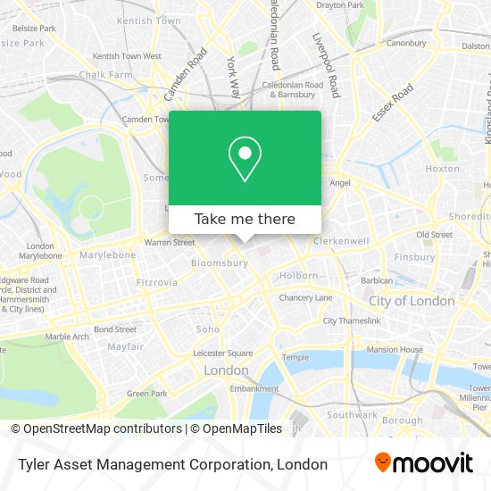 Tyler Asset Management Corporation map