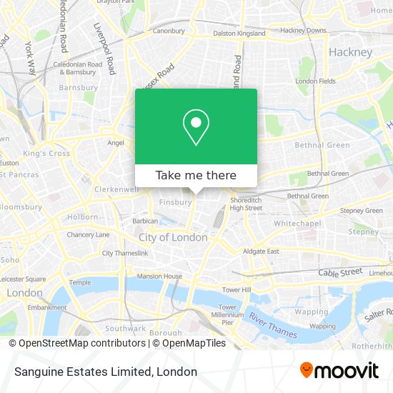 Sanguine Estates Limited map