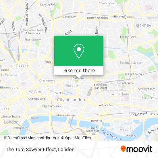The Tom Sawyer Effect map