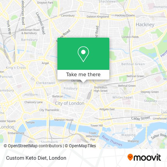 Custom Keto Diet map