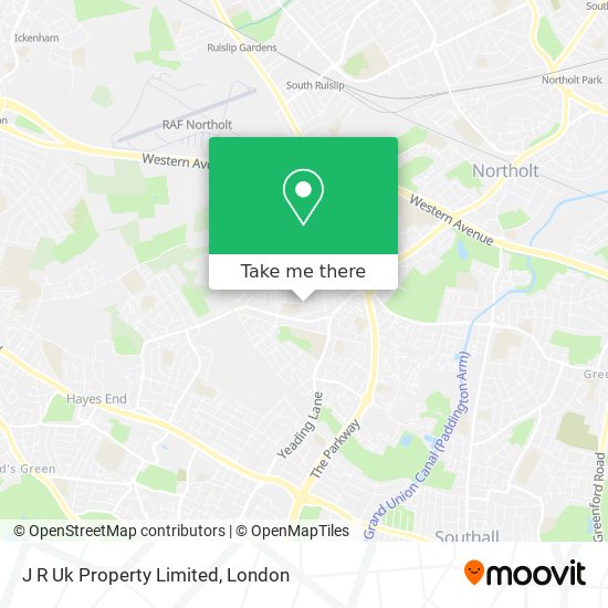 J R Uk Property Limited map