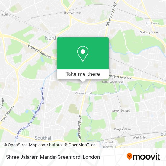 Shree Jalaram Mandir-Greenford map