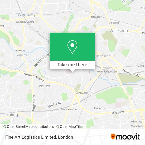 Fine Art Logistics Limited map