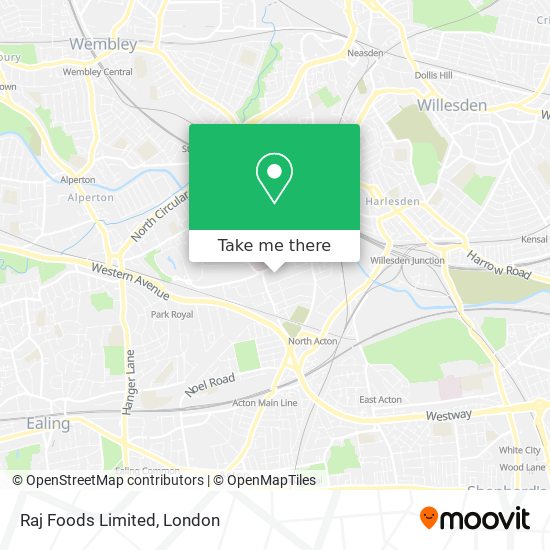 Raj Foods Limited map