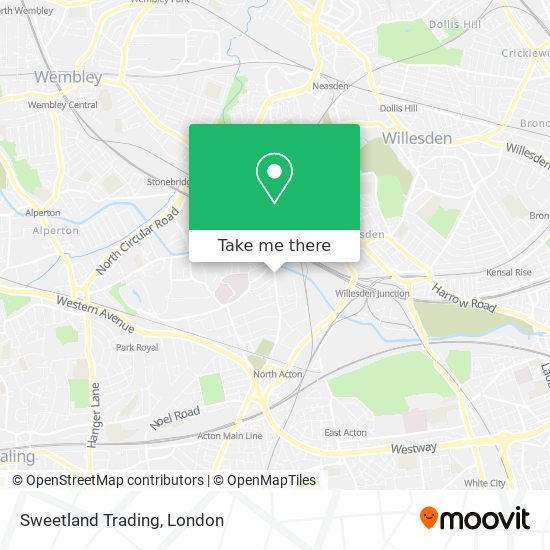 Sweetland Trading map