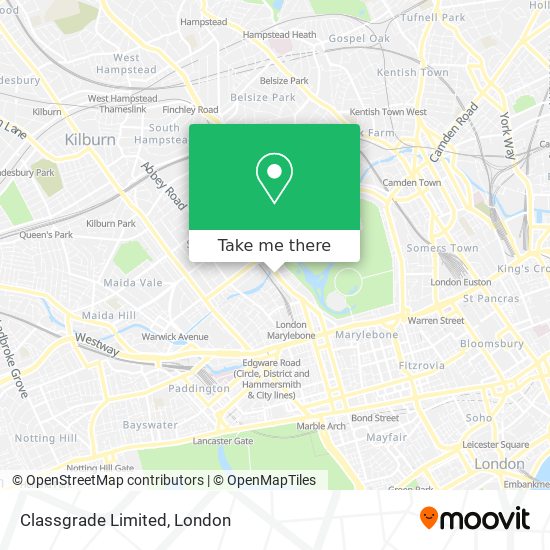 Classgrade Limited map