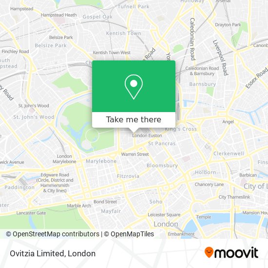 Ovitzia Limited map