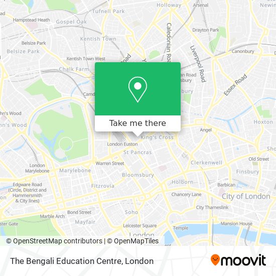 The Bengali Education Centre map