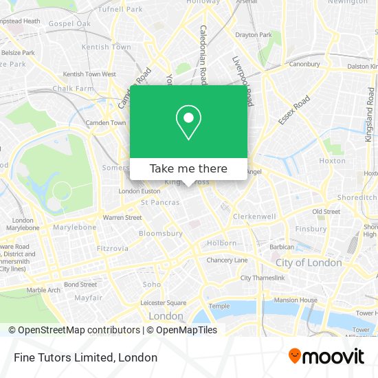 Fine Tutors Limited map