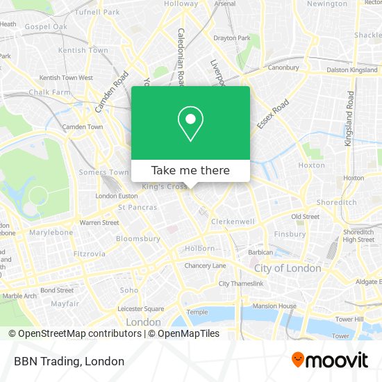 BBN Trading map