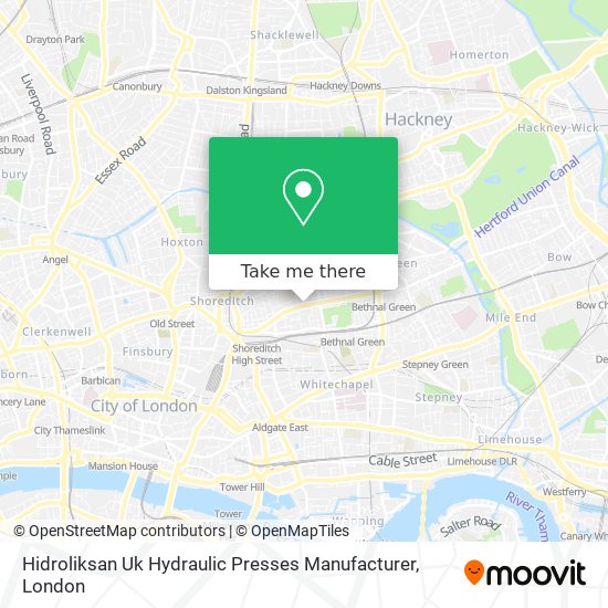 Hidroliksan Uk Hydraulic Presses Manufacturer map