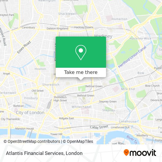 Atlantis Financial Services map