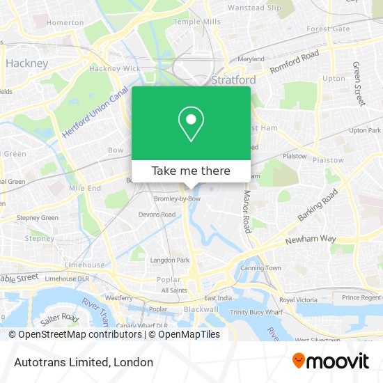 Autotrans Limited map