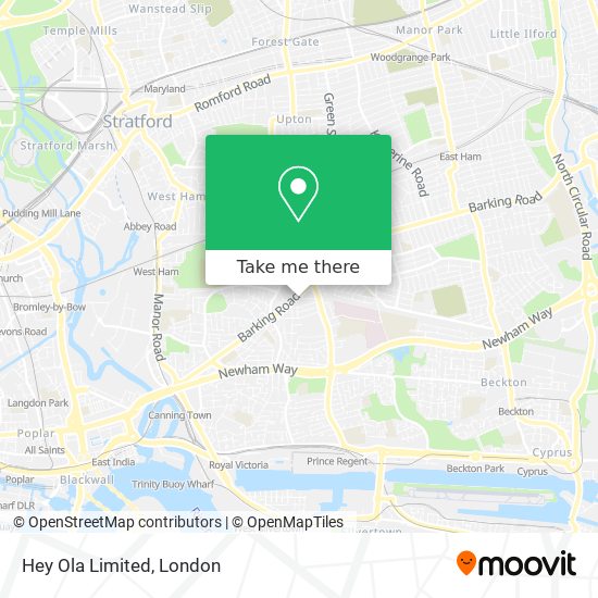 Hey Ola Limited map