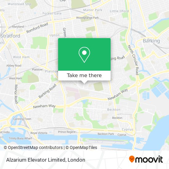 Alzarium Elevator Limited map