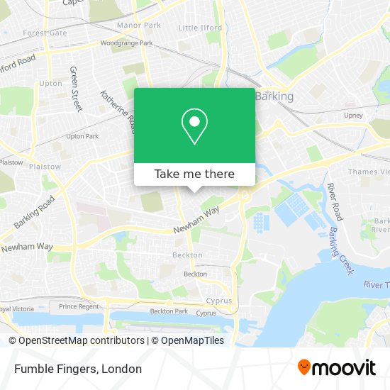 Fumble Fingers map