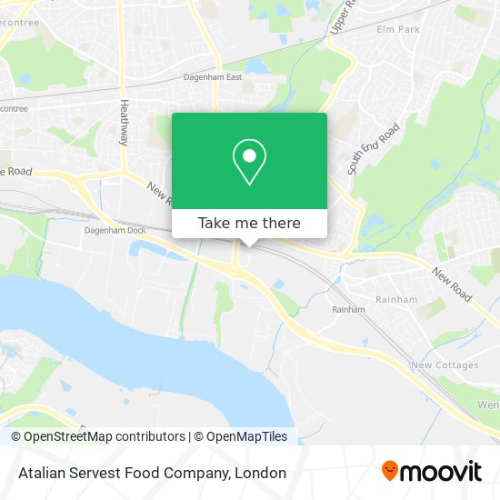 Atalian Servest Food Company map