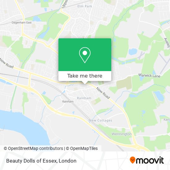Beauty Dolls of Essex map