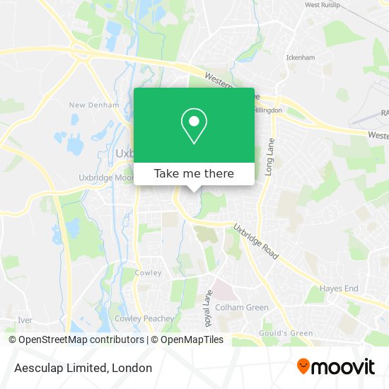 Aesculap Limited map